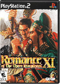 Romance of the Three Kingdoms XI Playstation 2  box art
